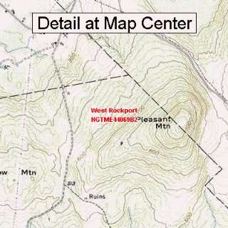   Map   West Rockport, Maine (Folded/Waterproof)