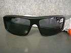 New Spy Logan Sunglasses Matte Black w/ Grey Lens