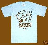 Cool 1950s style Daddy of all Daddies t shirt (XXL)  