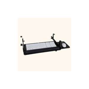 Sliding Keyboard Mouse Drawer with Retractable Mouse Tray 
