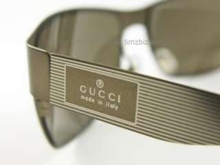 New Gucci Sunglasses 1871/s Semi Matte Brown QGH6J Authentic  