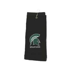  Michigan State Spartans Golf Towel Embroidered With 