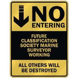 NO ENTERING FUTURE CLASSIFICATION SOCIETY MARINE SURVEYOR WORKING 