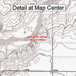   Map   Two Butte Springs, Colorado (Folded/Waterproof) Sports