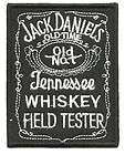 Jack Daniels Old No.7 Field Tester Embroided Iron on Patch