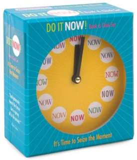   Do It Now Book & Clock Set by Jim McMullan, Sterling  Other Format
