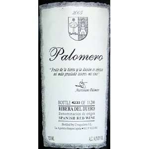  2005 Bodegas Uvaguilera Palomero 750ml Grocery & Gourmet 