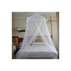 Palace Dome Jacquard Lace Mosquito Net White  Kitchen 