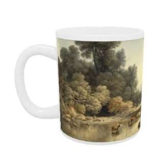  Hilly landscape with River and Cattle,   Mug   Standard 