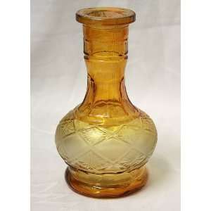  LIGHT BROWN FROSTED Genie Hookah Vase   8 Quality Glass 