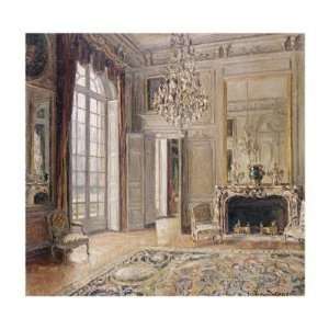  Salon De Madame De Maintenon by Maurice Eugene Delaporte 