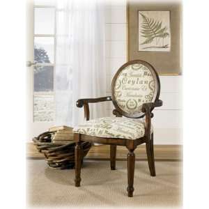 Aldridge   Sage Showood Accent Chair 