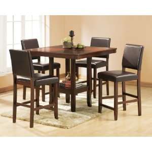  Welton USA F216 5   Alford Counter Height Dining Set in 