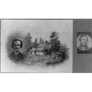  Fordham House,NY,Edgar Allan Poe,1809 1849,author,poet 