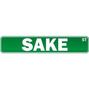   Sake Street  Drink / Drunk / Drunkard Street Sign Drinks Home