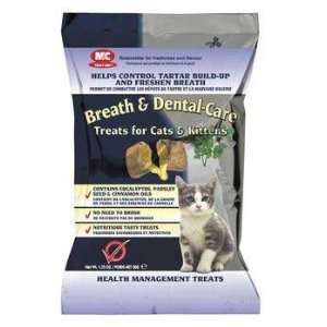  2PK Mc Breath Dental Care Treats For Cats 1.75oz (Catalog 