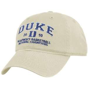  Duke Blue Devils Khaki 2010 NCAA Division I Mens 