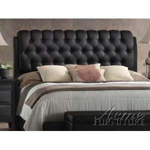 Acme 14350Q   PU Queen Bed Headboard with Footboard and Rails  