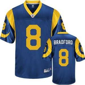 Reebok Sam Bradford St. Louis Rams Blue Authentic 1999 Jersey Size 