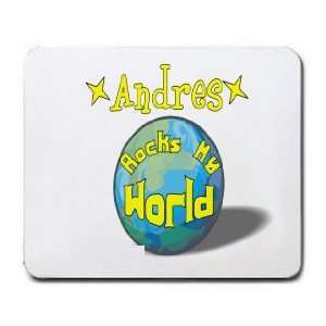  Andres Rocks My World Mousepad
