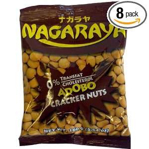 Nagaraya Snack Cracker, Adobo, 5.64 Ounce (Pack of 8)  