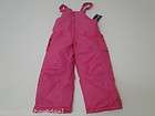 GIRLS SNOW SUIT BIB OVERALL PANTS AND JACKET COAT 2T  