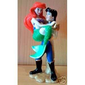 The Little Mermaid Ariel & Prince Eric Porcelain Figurine (Walt 