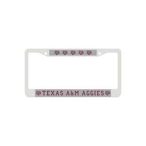  Chrome Frame   LASER COLOR FROST Logos/ Texas A&M Aggies 