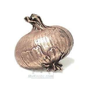   and pulls harvest onion knob in old world copper