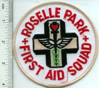 Patch EMS Roselle Park New Jersey First Aid Squad z1144  