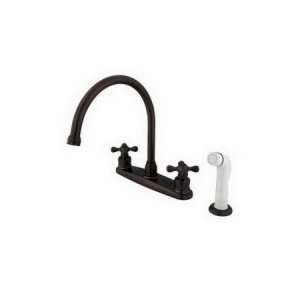   of Design Goose Neck Centerset Kitchen Faucet With Spray EB725AX