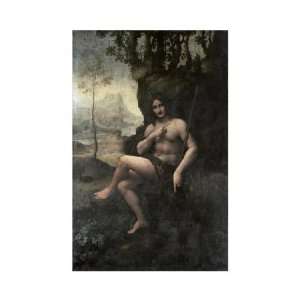  Leonardo Da Vinci   Bacchus Giclee