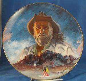 DeGrazia and His Mountain Collector Plate Larry Toschik  