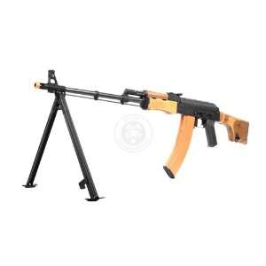  Full Metal RPK LMG Airsoft Gun AEG w/ Genuine Wood 