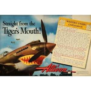  Military Aircraft Engines World War II Fighter Bomber Jet Tigers 