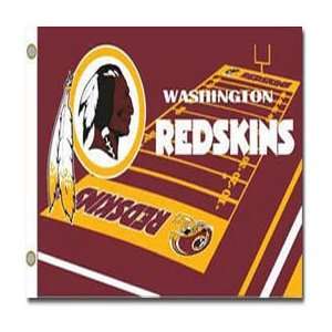  Washington Redskins NFL Field Design 3x5 Banner Flag 