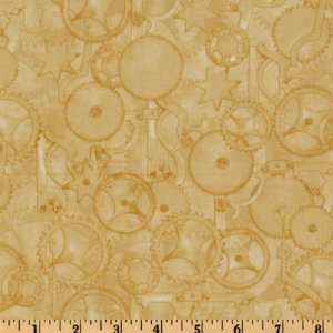  44 Wide An Appointed Time Gears Bender Cream Fabric By 
