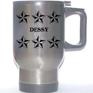  Personal Name Gift   DESSY Stainless Steel Mug (black 