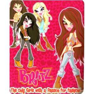  Bratz WILDCATZ Micro Raschel Fleece Throw for Girls