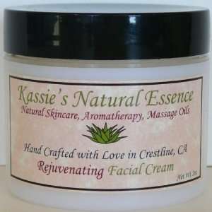  All Natural Rejuvenating Facial Cream Lotion 2 oz jar 