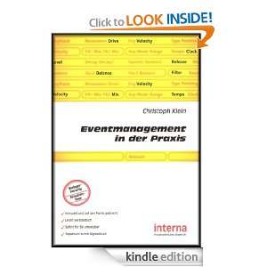 Eventmanagement in der Praxis (German Edition) Christoph Klein 