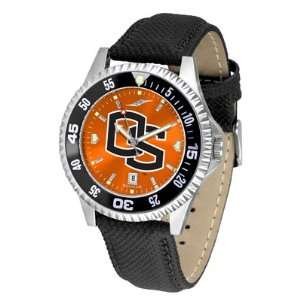  Oregon State Beavers OSU NCAA Mens Leather Anochrome Watch 