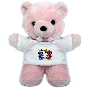   Teddy Bear Pink Double Trouble Bears Angel and Devil 