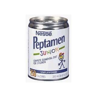  Nestle Peptamen Junior Unflavored 250Ml 8 Ounce Can   Case 