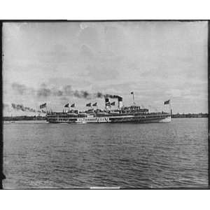  Str. Tashmoo,Detroit River,Dewey Naval Parade,June 9,1900 