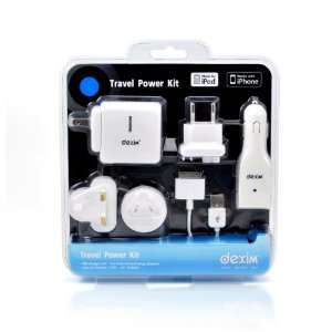  Dexim DPA017 Travel Adapter Kit For iPhone 4/3GS/3G/all 