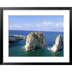  Rock Arches, Beirut, Lebanon, Mediterranean Sea, Middle 