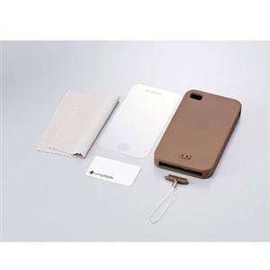 Simplism, Silicone Case iPhone4 Brown (Catalog Category Bags & Carry 