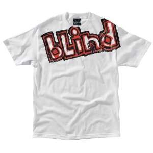  Blind Large Original Logo T Shirt   White   Size M Sports 