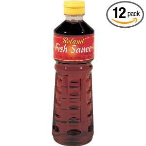 Roland Thai Fish Sauce, 17.9 Ounce Plastic Bottle (Pack of 12)